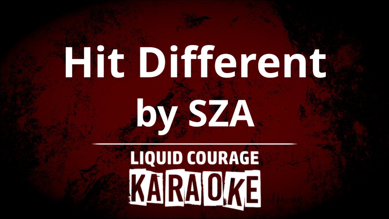 SZA - Hit Different [KARAOKE]