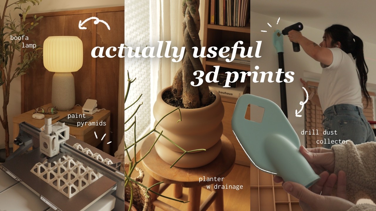 Useful 3D prints to organize & upgrade your home