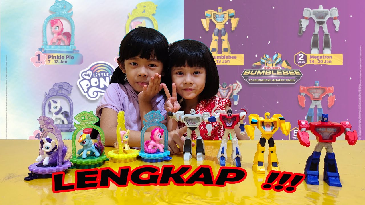 Mainan Happy Meal Januari 2021 | Periode 2 | My Little Pony dan Transformer | McD Indonesia ...