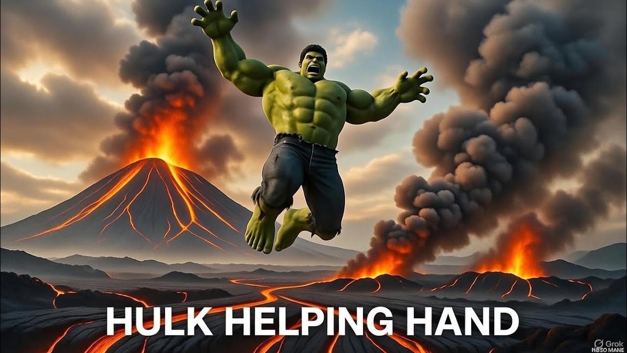 HULK Ne Sab Ki Madad Ki 💚 | Real Superhero Action