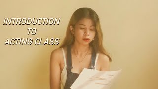 INTRODUCTION TO ACTING CLASS | Director Beatriz
