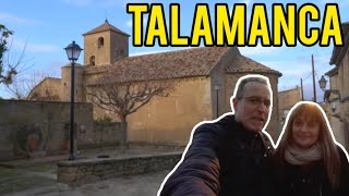TALAMANCA un bonito pueblo MEDIEVAL| BAGES (Cataluña)
