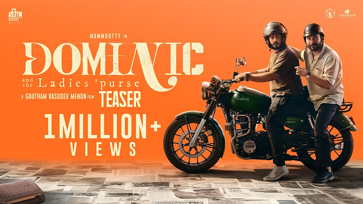 Dominic and The Ladies Purse Official Teaser | Mammootty | Gautham Vasudev Menon | MammoottyKampany