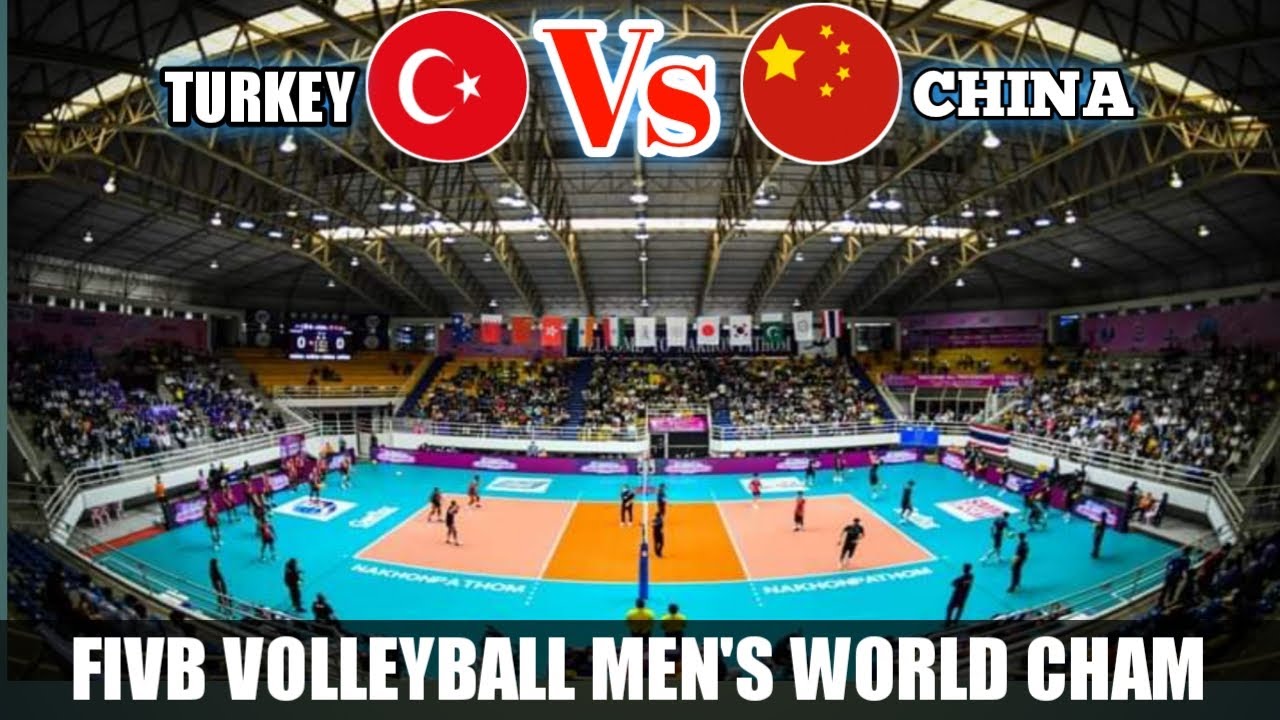 TURKEY vs CHINA FIVB VOLLEYBALL MEN'S WORLD Championship 2022 Live