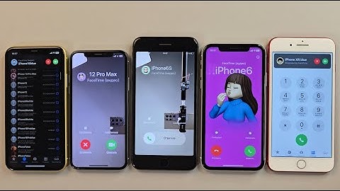 FaceTime Incoming call & Outgoing call iPhone 11 iphone X iPhone 8+ iPhone XR iPhone 7+