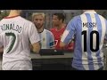 Cristiano Ronaldo vs. Messi -  FIFA 17 International 'Friendly' | In Real Life!