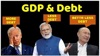 GDP and DEBT are important economic terms