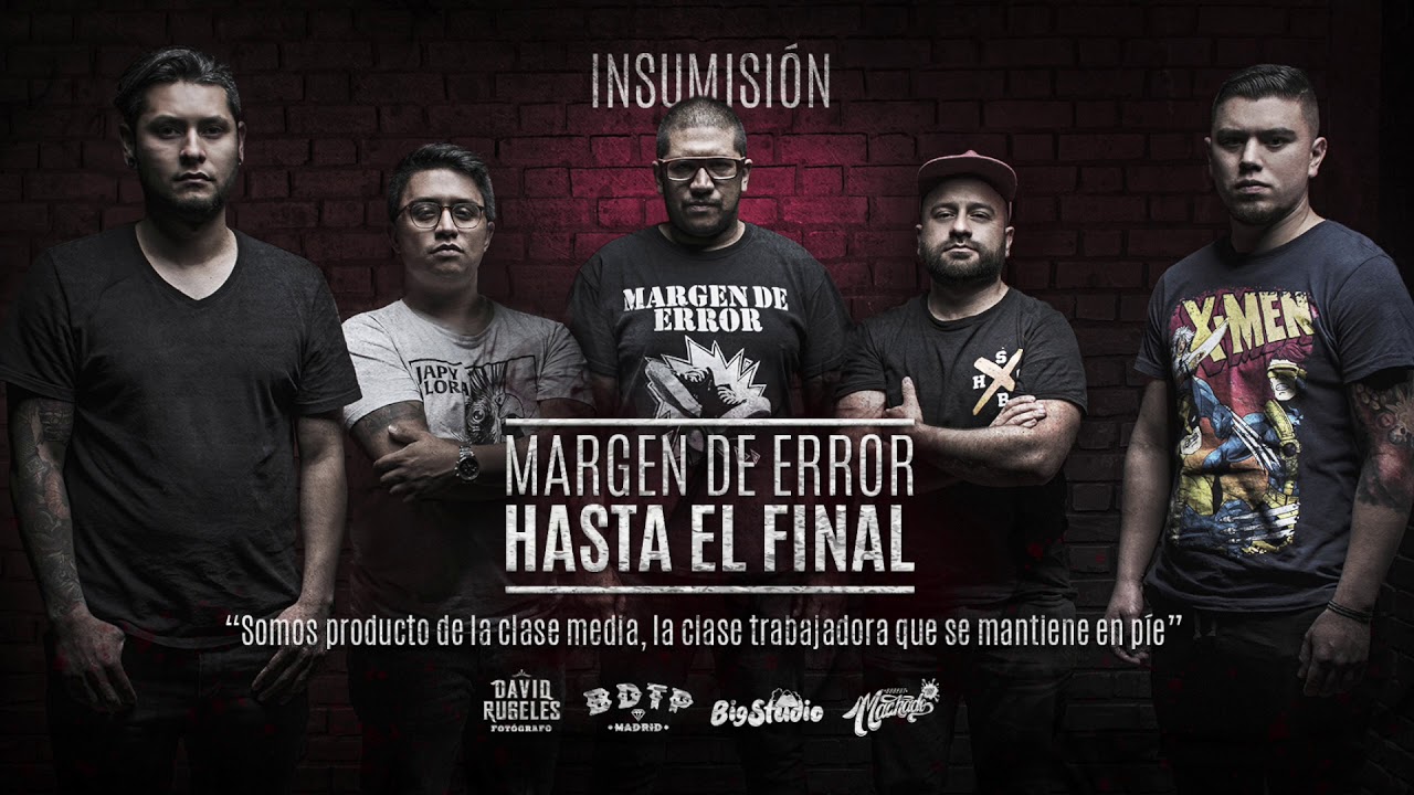 Watch Margen de Error - Insumisión on YouTube Watch Margen de Error - Insumisión on YouTube