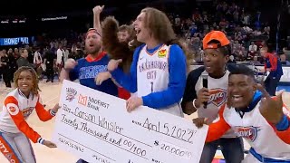 💰 THIS FAN JUST HIT A HALF COURT SHOT FOR $20,000 💰