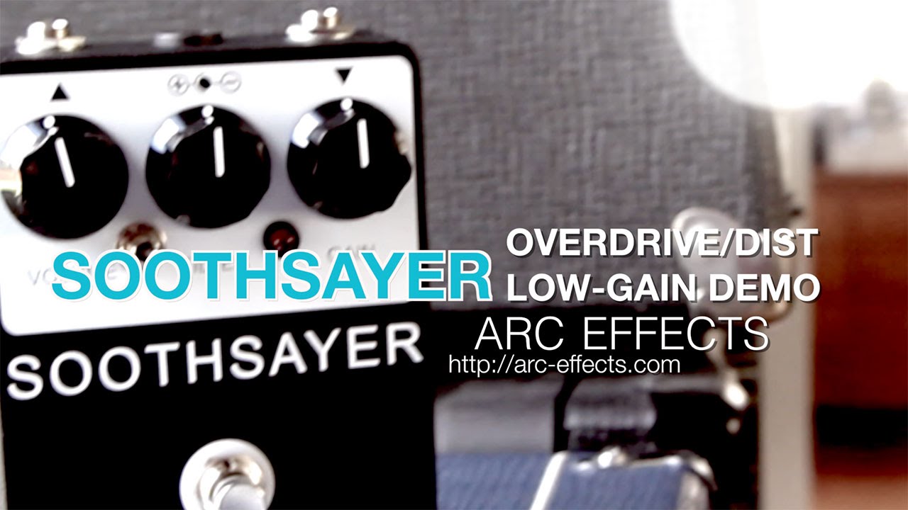Obejrzyj ARC EFFECTS: SOOTHSAYER - DEMO (Low-Gain Mode) w YouTube Obejrzyj ARC EFFECTS: SOOTHSAYER - DEMO (Low-Gain Mode) w YouTube