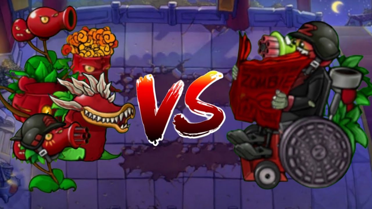 PvZ Fusion : Ultimate King Cherry Team Vs Ultimate Purgatory Professors ...