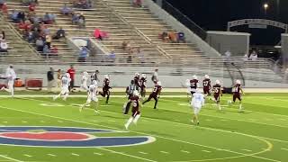 Palestine Texas Wildcats Kick Off Return For Touchdown Against Lumberton Playoff Game 2022