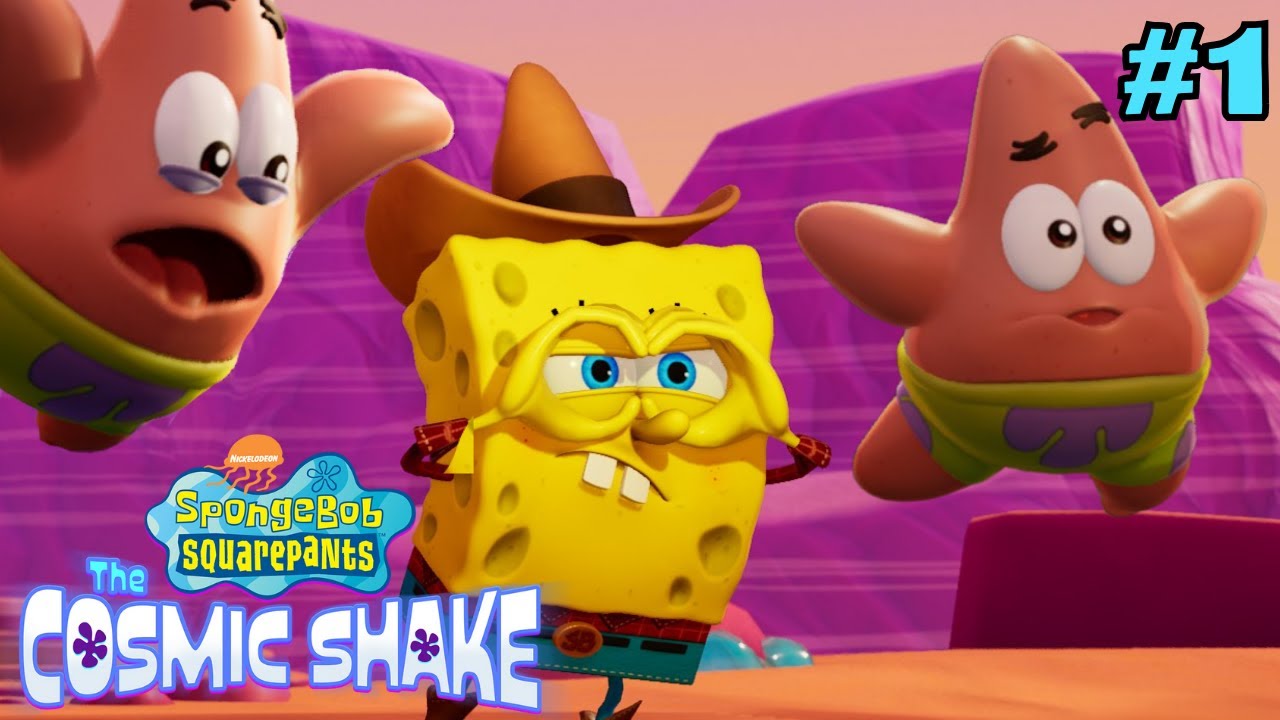 SpongeBob SquarePants: The Cosmic Shake- SüngerBob Türkçe Oynuyoruz! 1 ...