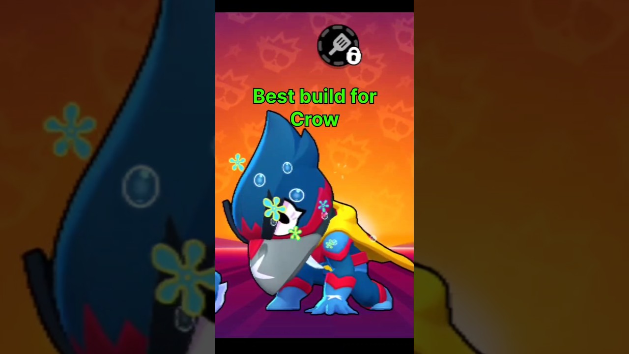 Best build for Crow in Brawl Stars 