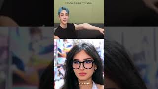 SSSniperWolf reacted to Chan’s double jointed arm