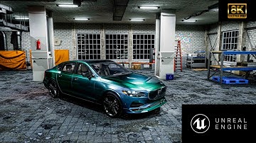 | 3D Car commercial but in 8k 60 fps! | UE5 Lumen + Nanite real-time render