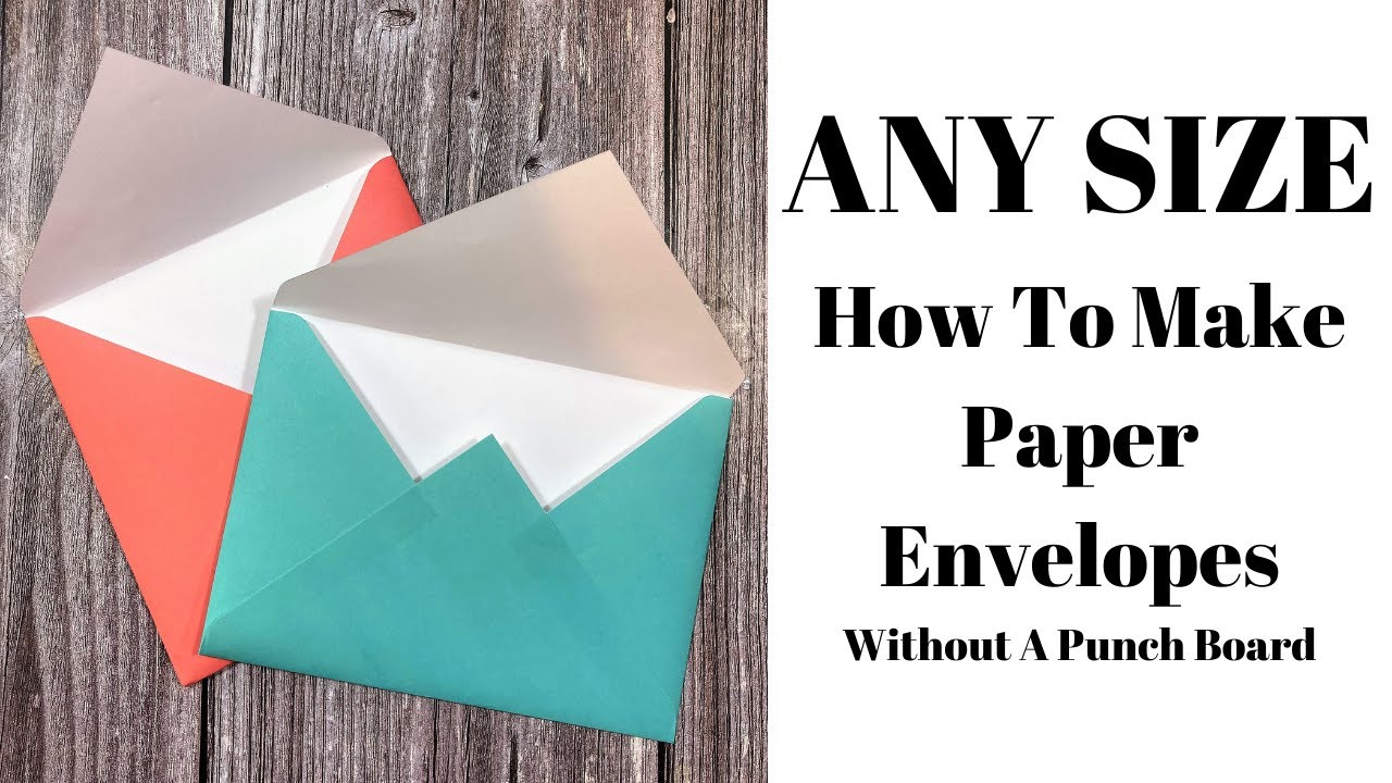 Envelope Punch Board The Easiest Envelope Maker Exquisite Envelope DIY Gifts