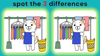 find the 3 difference |No590