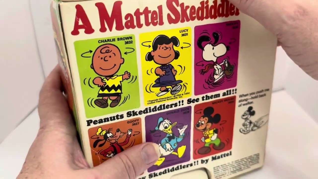 Vintage 1968 Walt Disneys Mickey Mouse Skediddler By Mattel