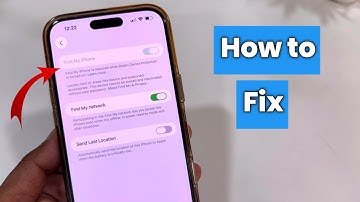 How to off find my device in iphone | how to fix find find my iphone grayed out on iphone