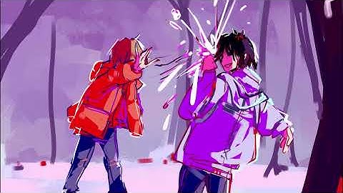 cute snowball fight (csm animation)