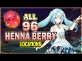 All 96 henna berry locations  efficient farming route  faruzan  candace material  genshin impact