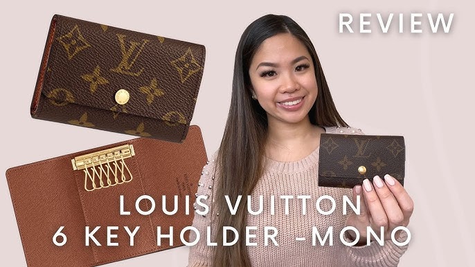 Louis Vuitton 4 VS 6 Key holder/Wear & Tear update/Is it worth it?/Which  one to get? 