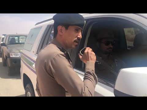 انطلاق دوريات امن طرق كيلو٥٠ بحائل