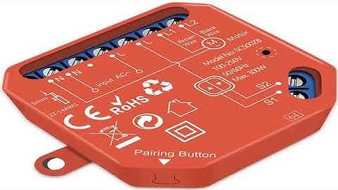 LoraTap ZigBee 3.0 Curtain Switch Module For Roller Blind Shutter Motor Tuya Smart Work with Alexa G