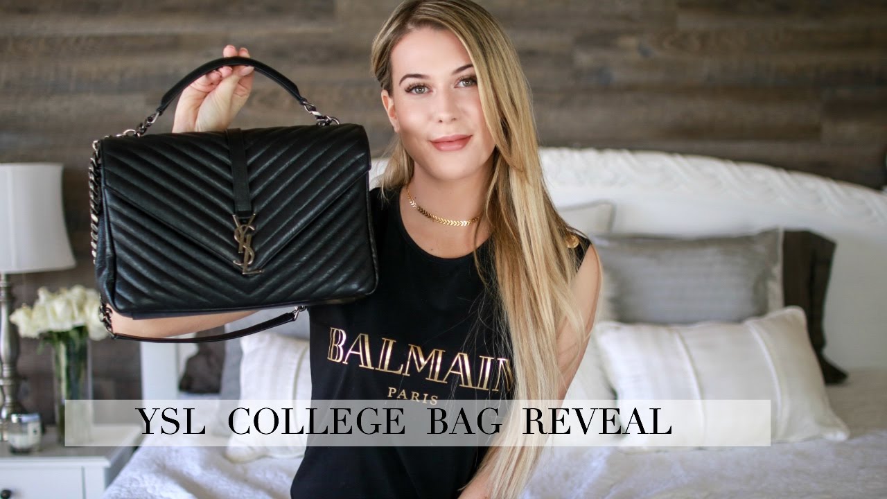 YSL COLLEGE BAG  REVEAL & FIRST IMPRESSIONS 