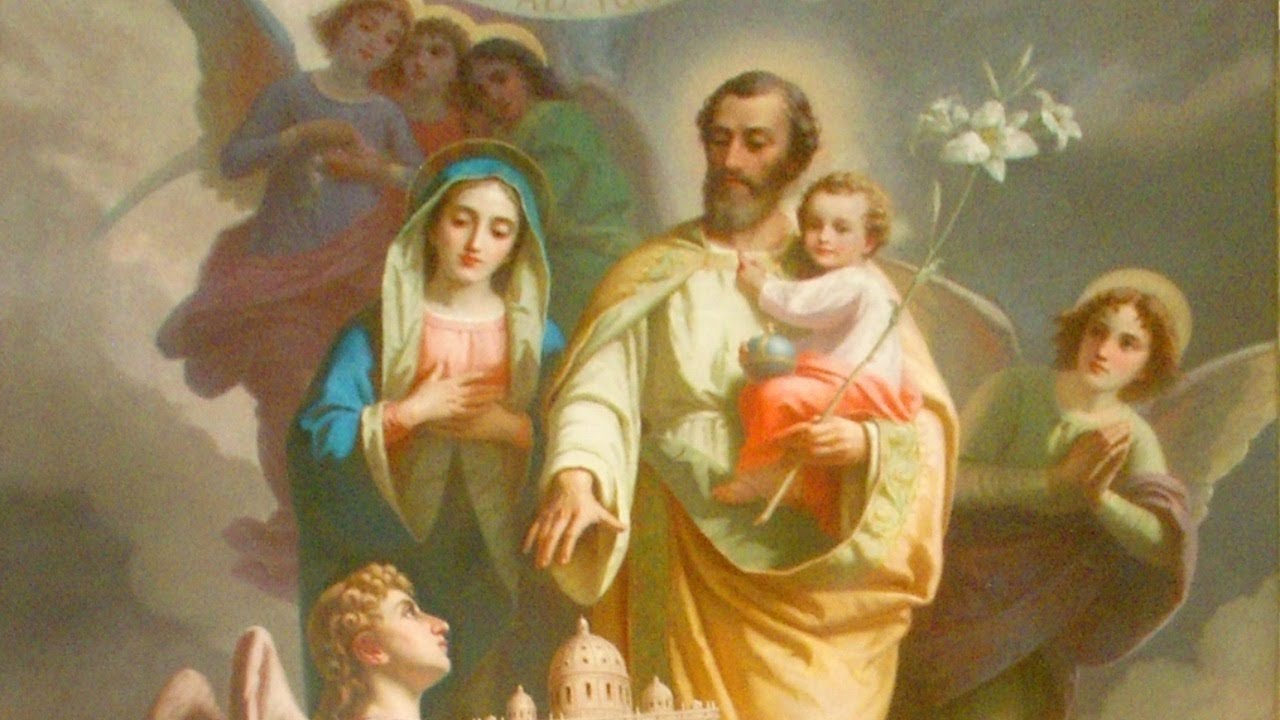 Litanie di San Giuseppe, primo giorno della Novena - YouTube