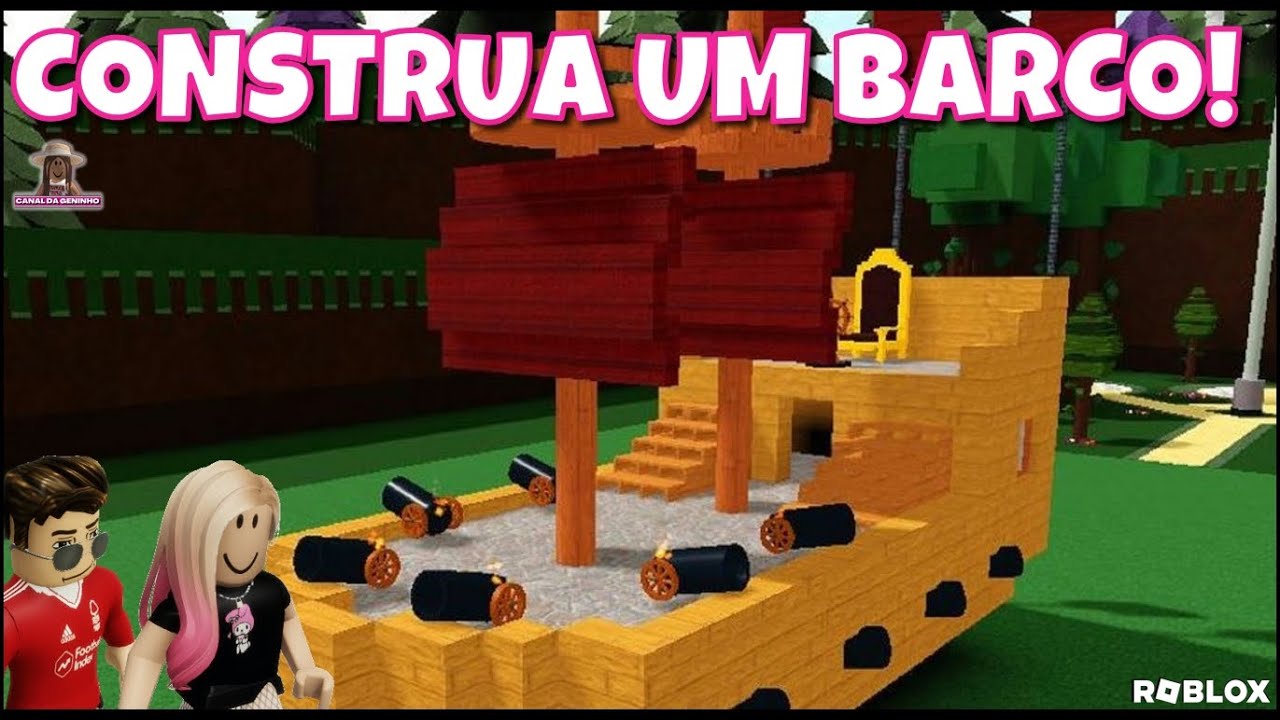 roblox construa um barco como botar time｜Pesquisa do TikTok