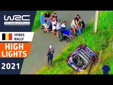Saturday Morning Renties Ypres Rally Belgium 2021: WRC Rally Highlights and Results