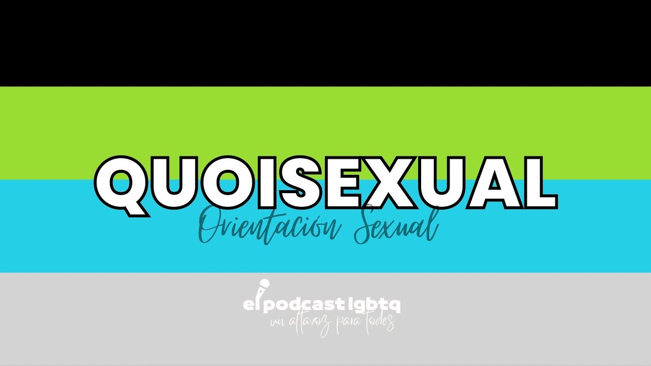 ¿QUÉ ES QUOISEXUAL? | BANDERAS DE ORIENTACIÓN SEXUAL | @elpodcastlgbtq