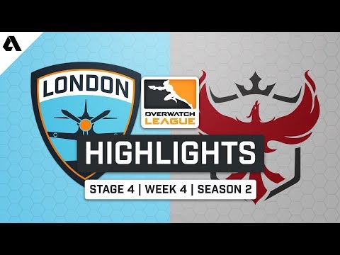 London Spitfire vs Atlanta Reign | Stage 4 Week 4 Day 4 - Overwatch League S2 Highlights