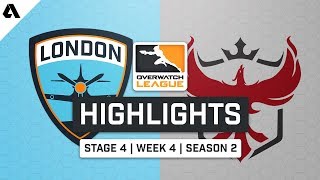 London Spitfire vs Atlanta Reign | Stage 4 Week 4 Day 4 - Overwatch League S2 Highlights