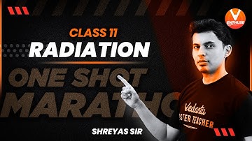Heat Transfer L2 🔥 Radiation | Class 11 Physics JEE 2023 | Nurture | V Enthuse English | Shreyas sir