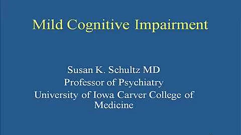 Mild Cognitive Impairment
