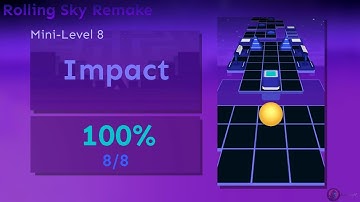 Rolling Sky Remake - Impact | Mini-Level 8