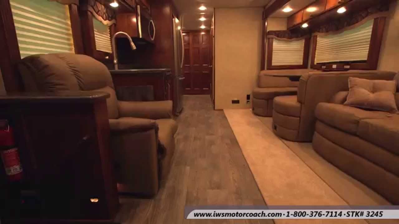 IWS Motor Coaches 2015 Renegade Bunk Model Motor Coach Interior YouTube