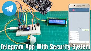 How to make a Nodemcu security system using Telegram app | Step by step instructions screenshot 4