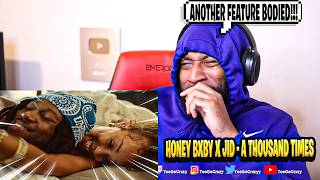THIS SONG A VIBE!!! Honey Bxby, JID - A Thousand Times (Official Music Video) (REACTION)