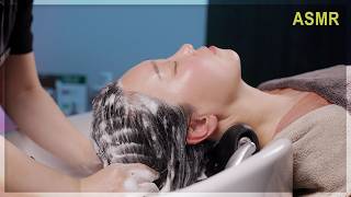 Moeilijk te boeken luxe hoofdspa ASMR in Seoul ☁️ Hoofdmassage + shampoo voor een goede nachtrust