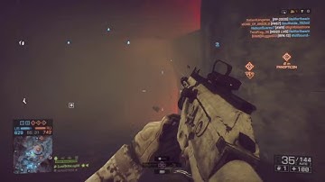 Battlefield 4, 6 kill frag grenade!