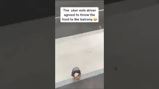 He asked the delivery guy to throw his order at him it's a doozy 😭