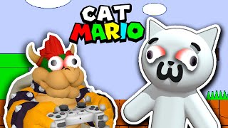 SUPER NEW CAT MARIO | Bowser Plays New Cat Mario Like PRO