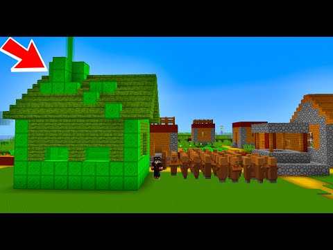 Qishloqi Minecraftda shuncha ZUMRADNI Qayerdan oldi? | Artifact Minecraft