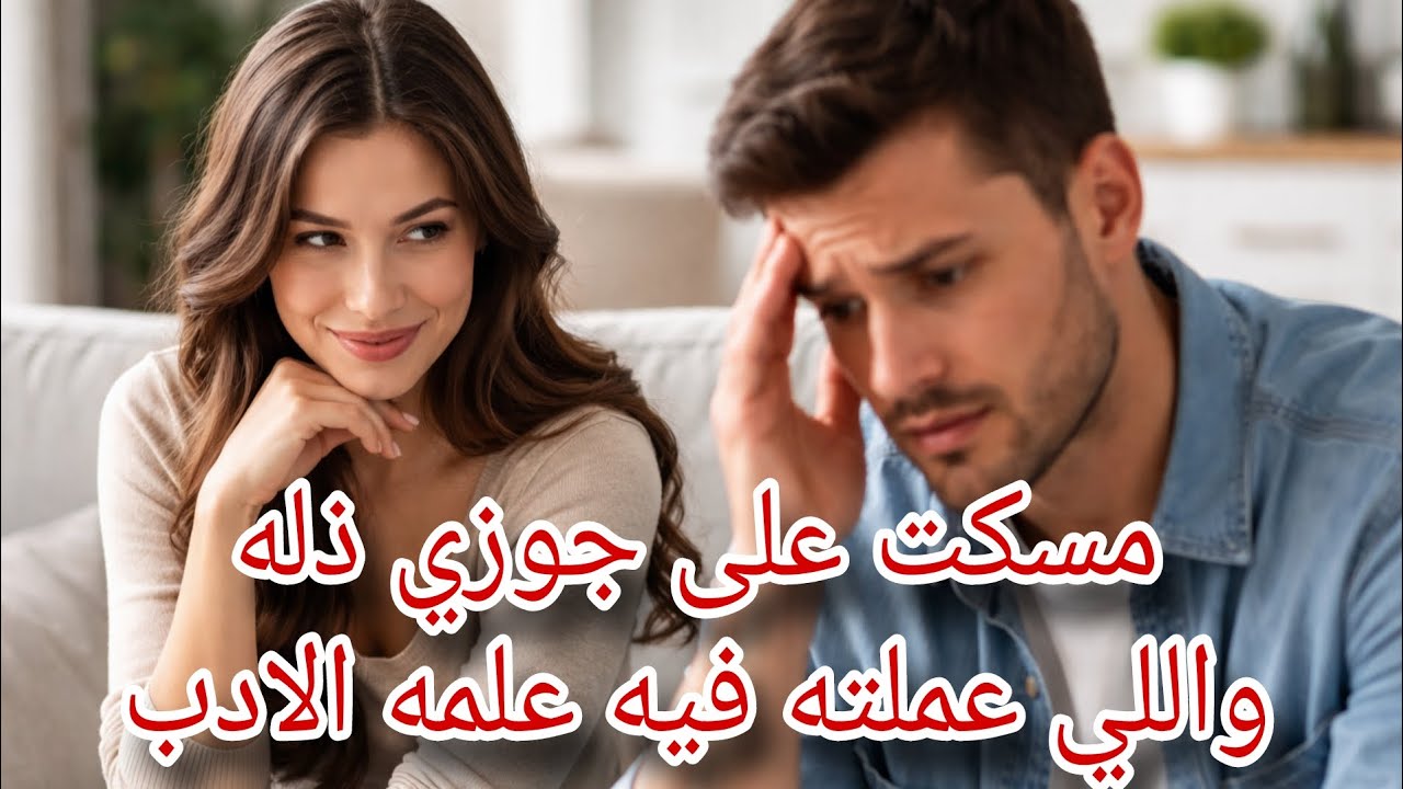 علمته الادب 😏