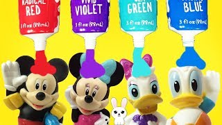 Best LEARN COLORS Mickey Mouse PAW PATROL TOY SURPRISES Bathtub Finger Paint LOL Surprise Doll MLP