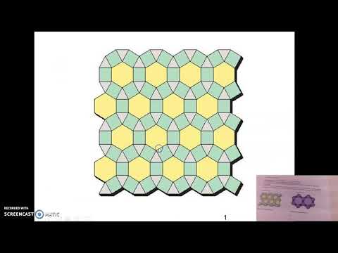 Tessellation In Geometry Class